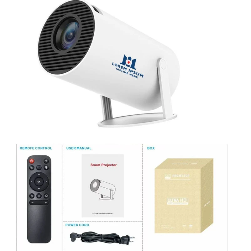Portable Smart Projector with 180 Flexible Projection Angle 1