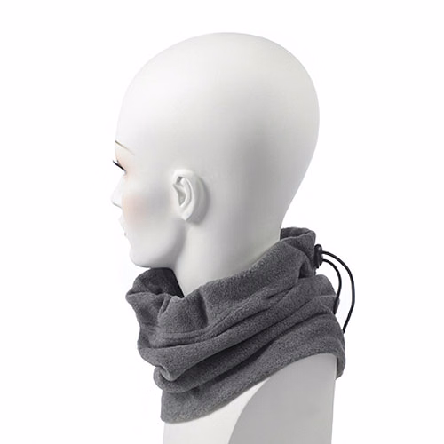 Charcoal Gray Fleece Neck Gaiter