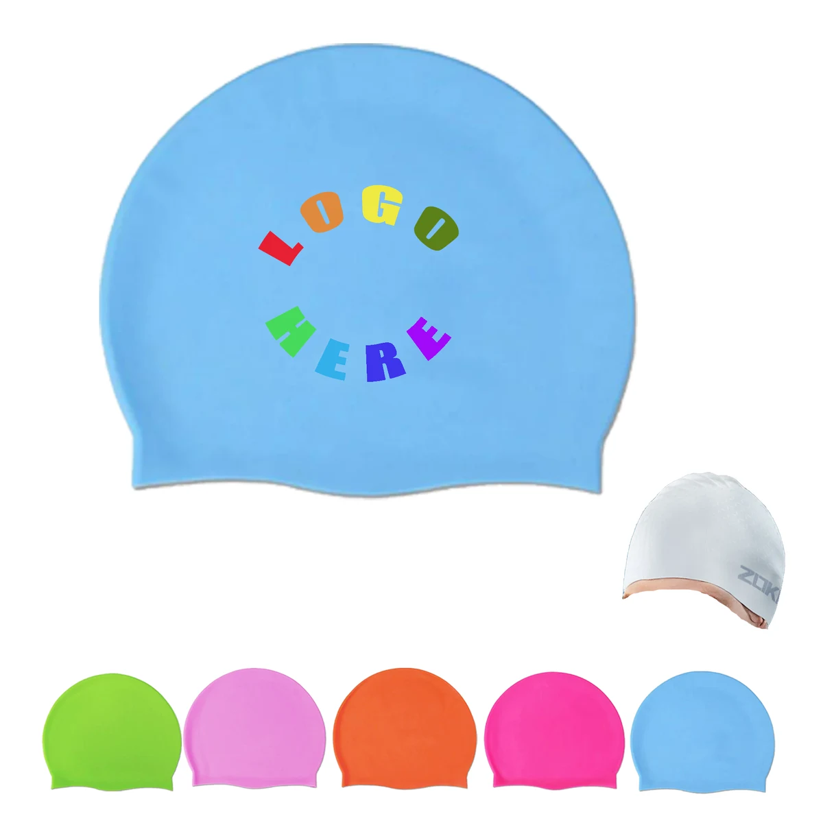 High Quality Silicone Swimming Cap 1
