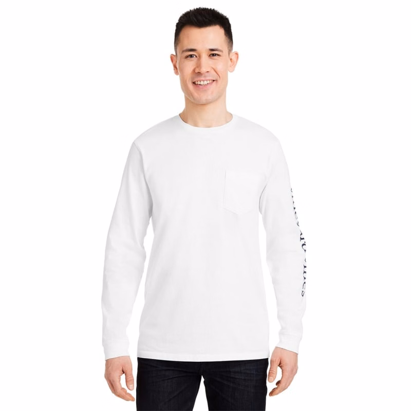 Vineyard Vines Unisex Long Sleeve Pocket T-Shirt - V021214