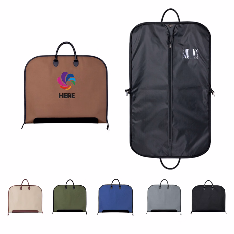 Full Color Hangable Dress Carry On Garment Bag MOQ 10