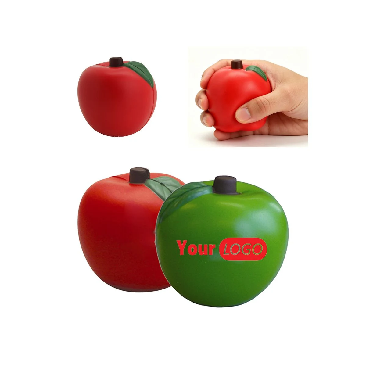 Stress Relief Bouncy Squeeze Ball Portable Fidget Toy 1