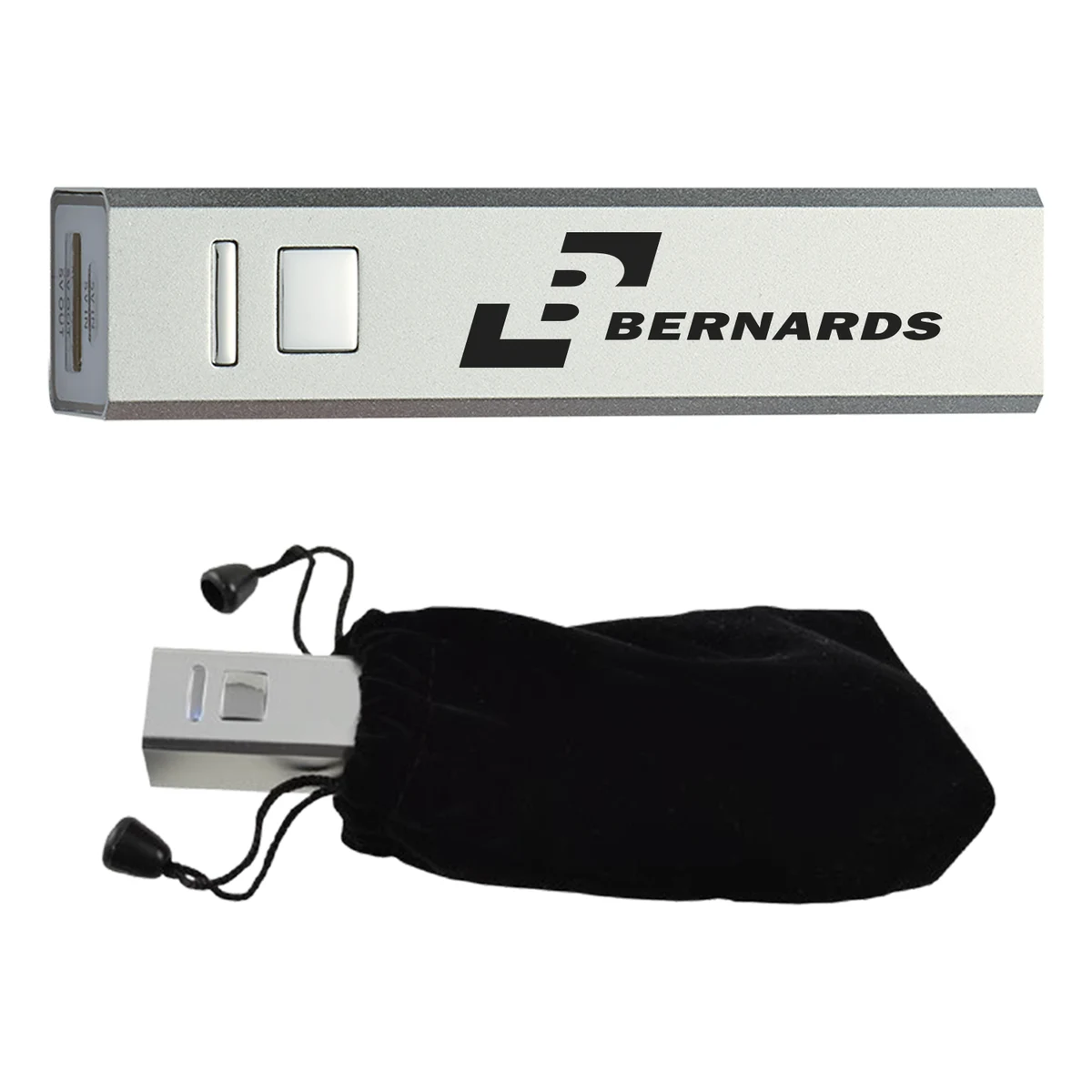 2600 mAh Power Bank with Velvet Pouch 1