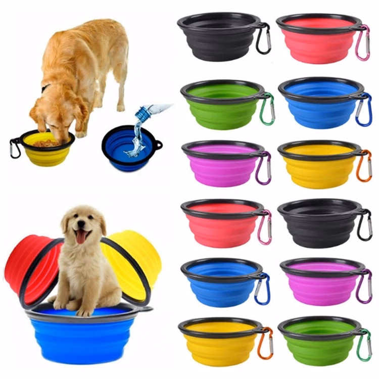 Pet Bowl With Keychain