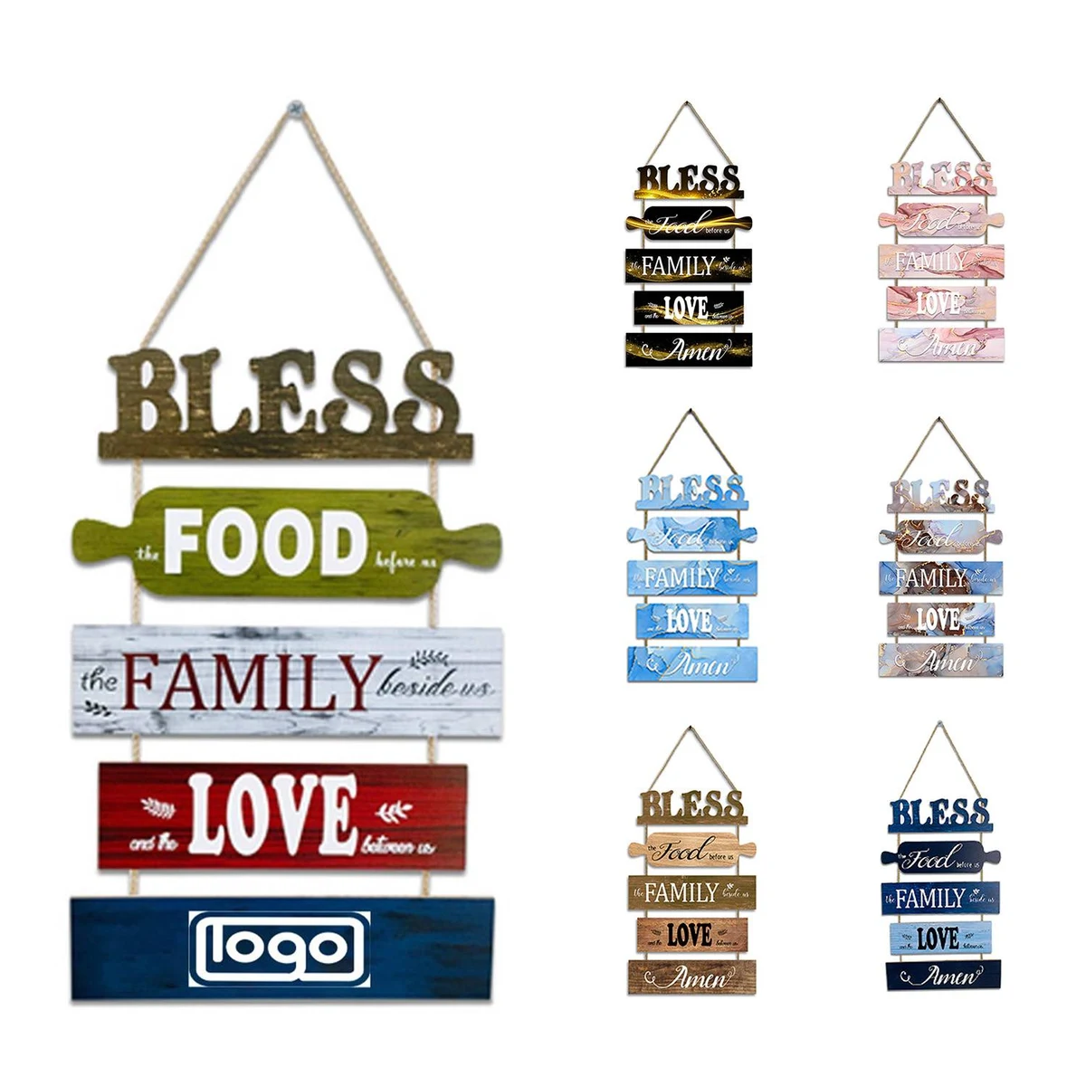 Wooden Decorative Hanging Sign 1