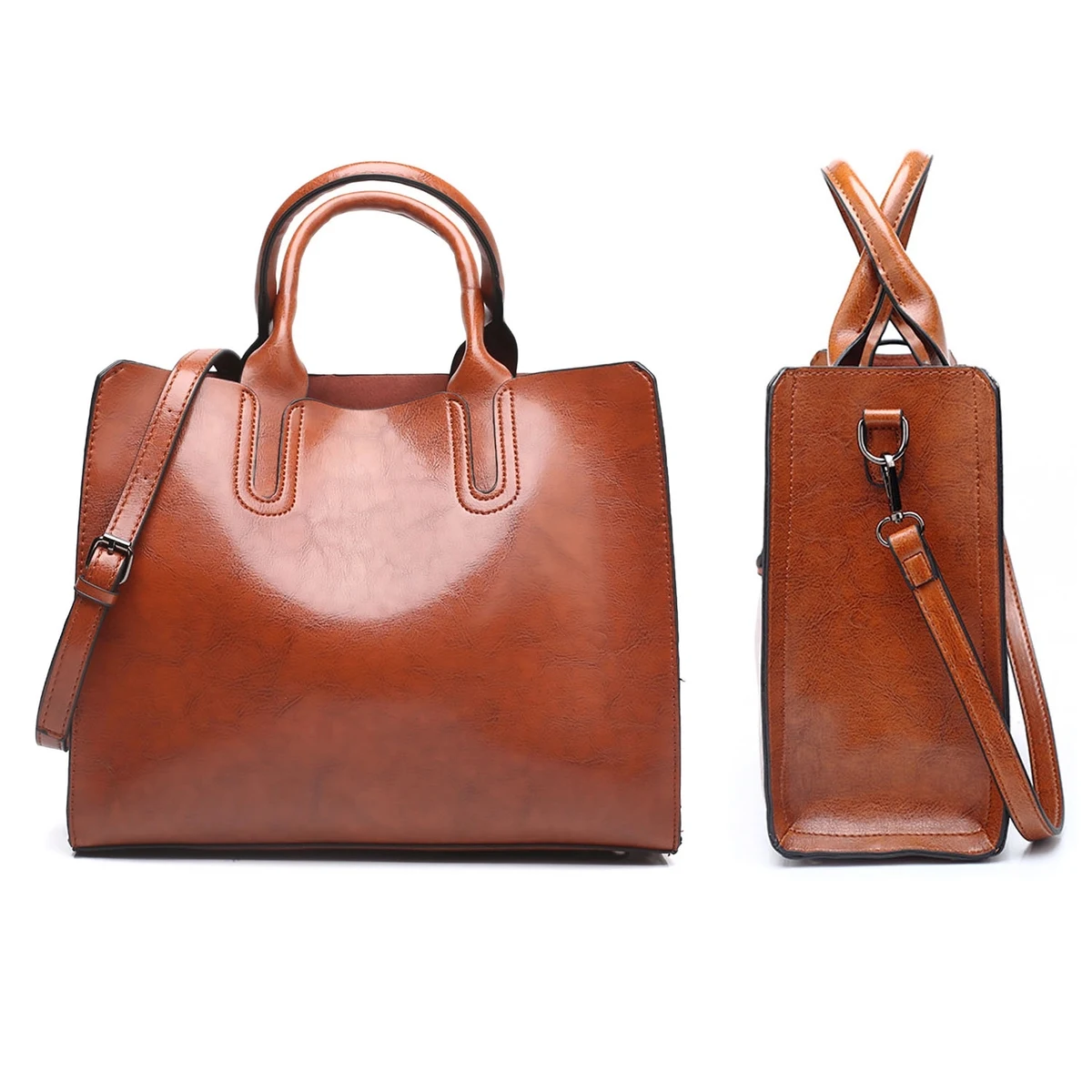 Women Leather Shoulder Handbag 1