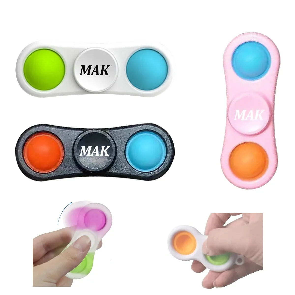 Push Pop Stress Relief Spinner Toy 1