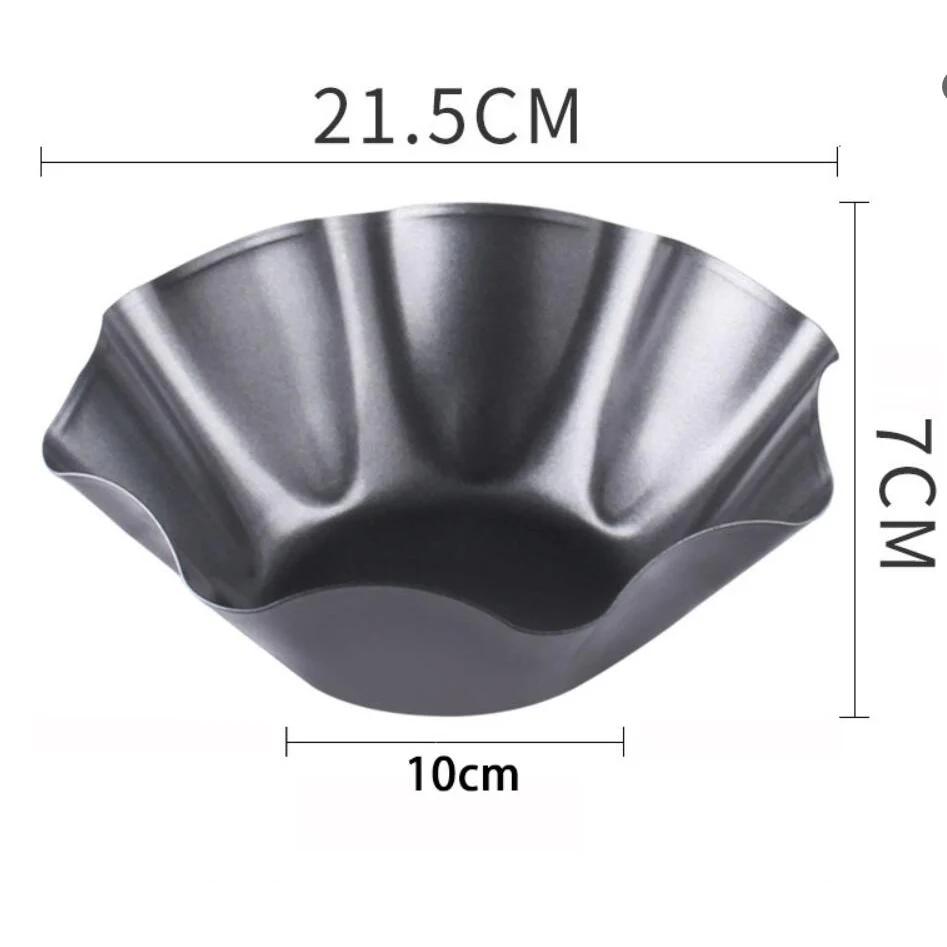 Non-stick tostada bakers extra thick taco salad bowl pan 1