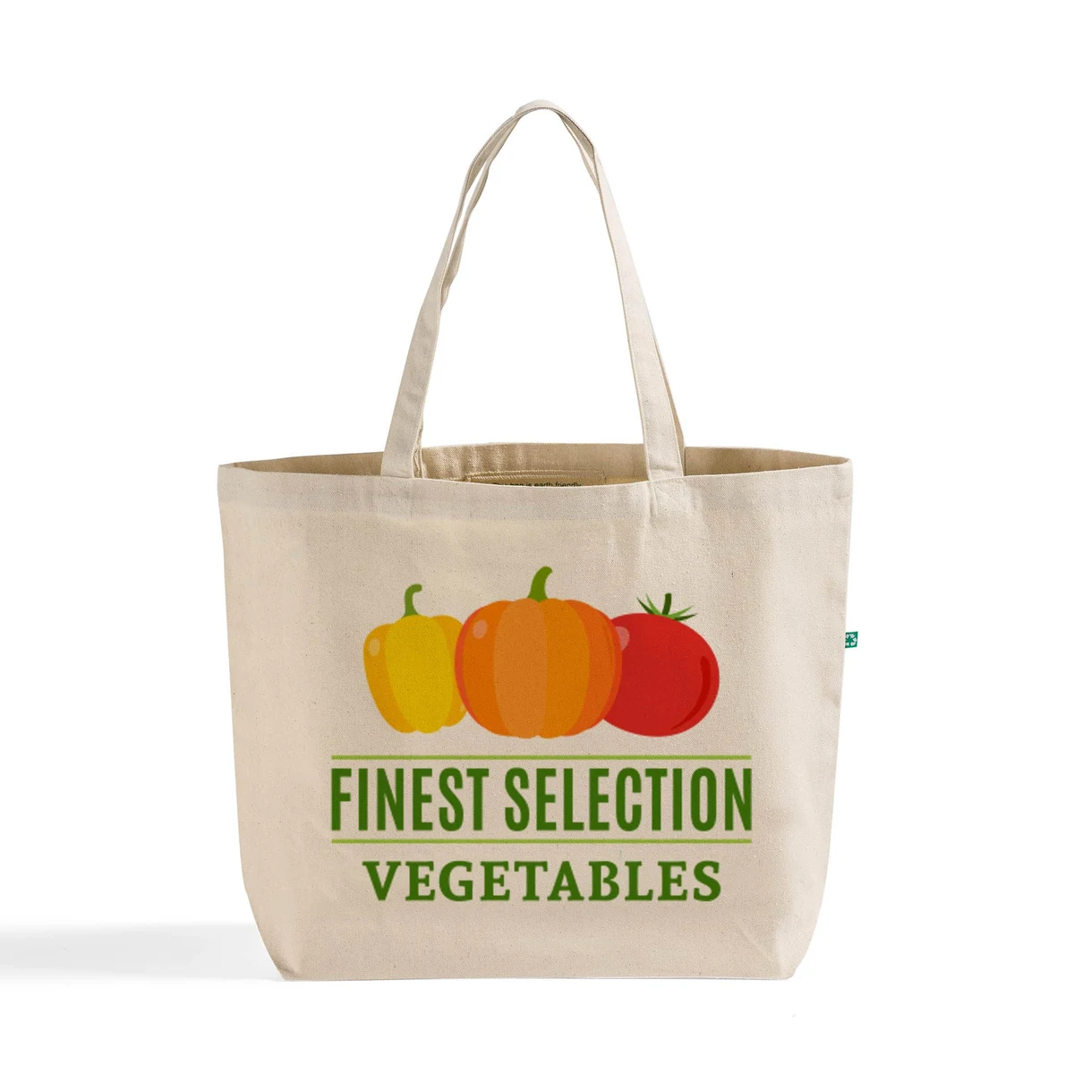 Recycled Merch Canvas Tote Bag, custom tote bag with logo imprint 1