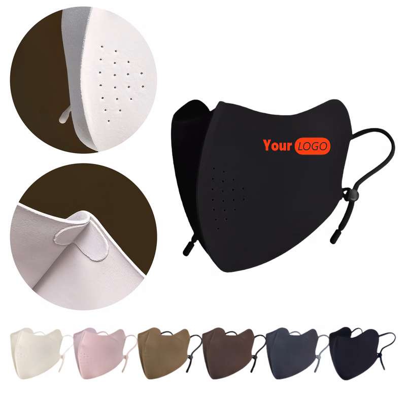 Breathable Fleece-Lined Windproof Nylon Winter Face Mask