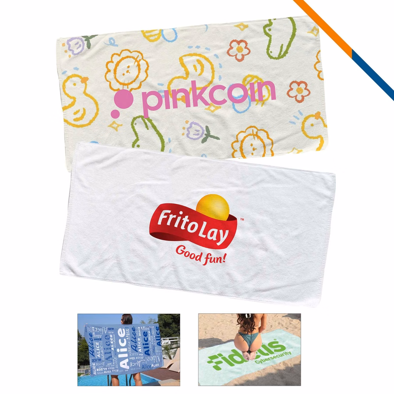 Arino Sublimated Beach Towel - 70" x 35"