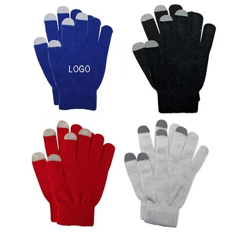Knit Touch Screen Gloves 1