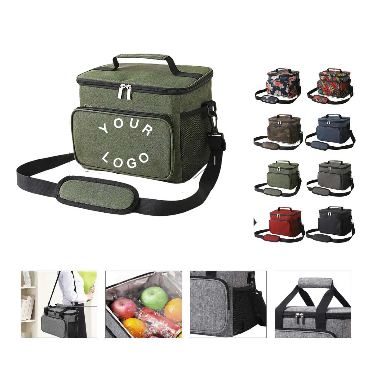 10L Waterproof Lunch Cooler Bag for Camping Beach 1