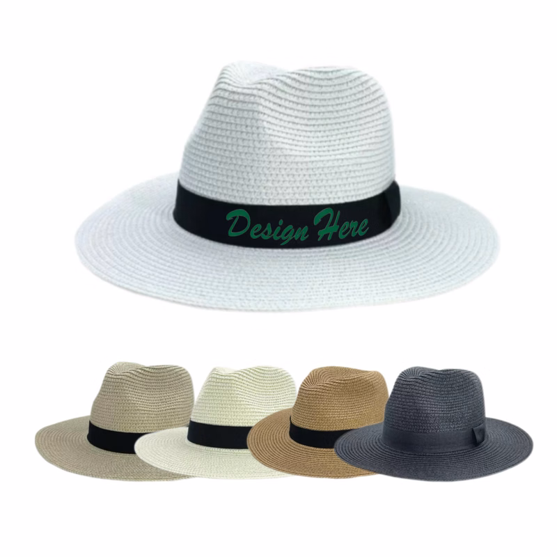 Large-Brimmed Straw Hat