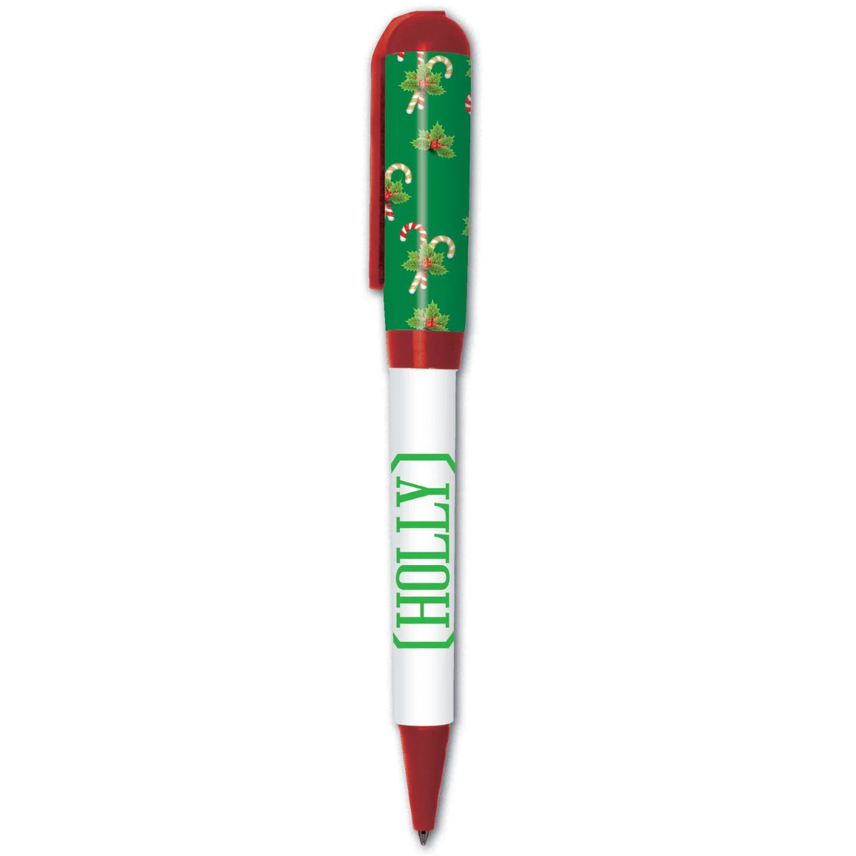 USA Candy Cane Designer Jumbo Twist Pen 1