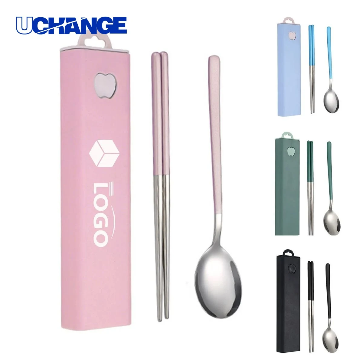 Stainless Steel Chopsticks Spoon Set for Dining Use 1