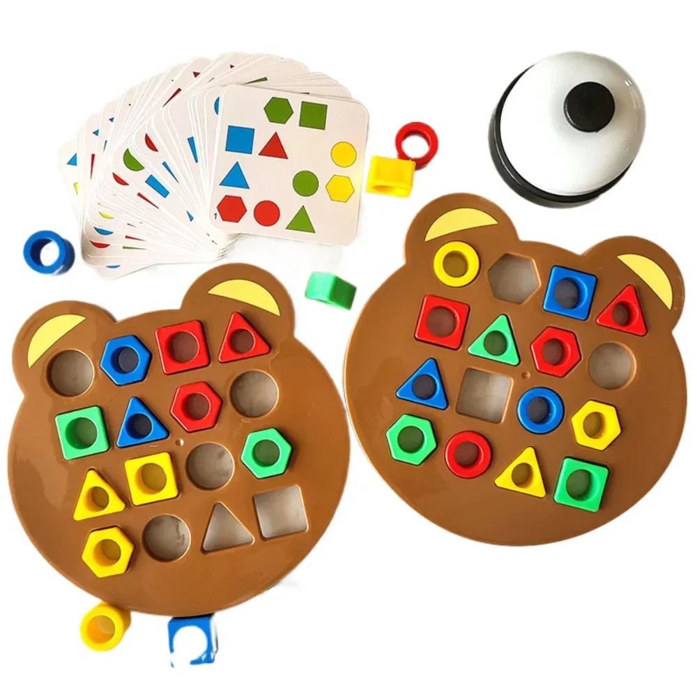 Geometry based early childhood puzzle building blocks 1
