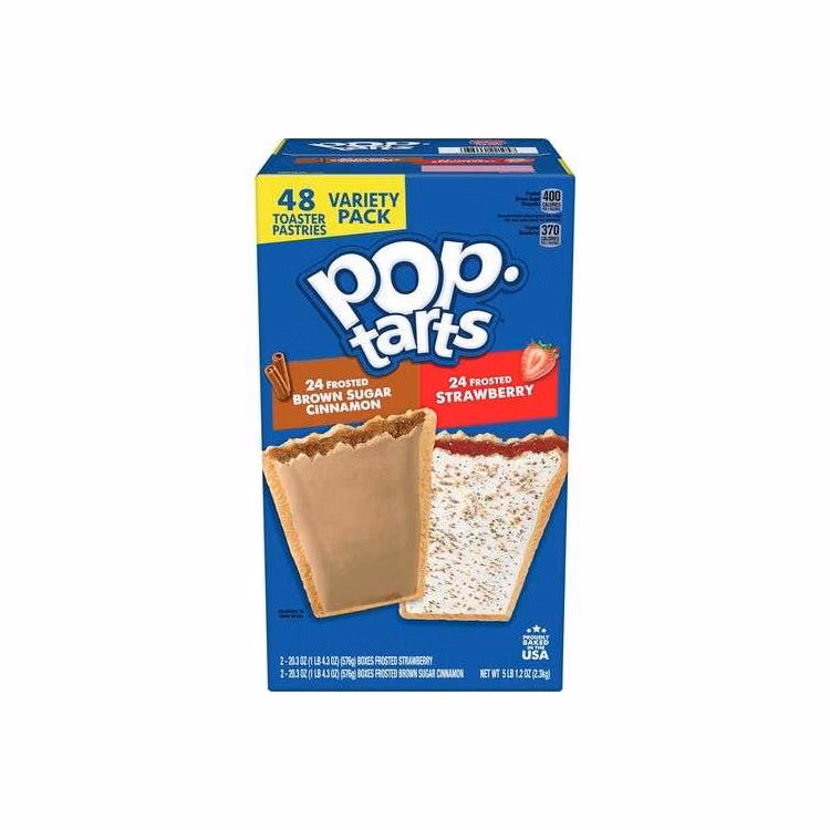Frosted Pop Tarts Variety 48pk