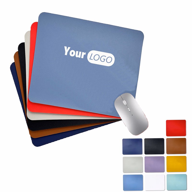 PU Leather Mouse Mat MOQ 50