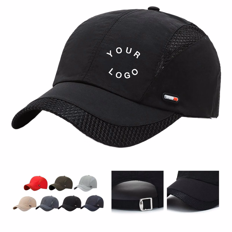10 Inch Mesh Baseball Hat with Sweat Absorbing Design