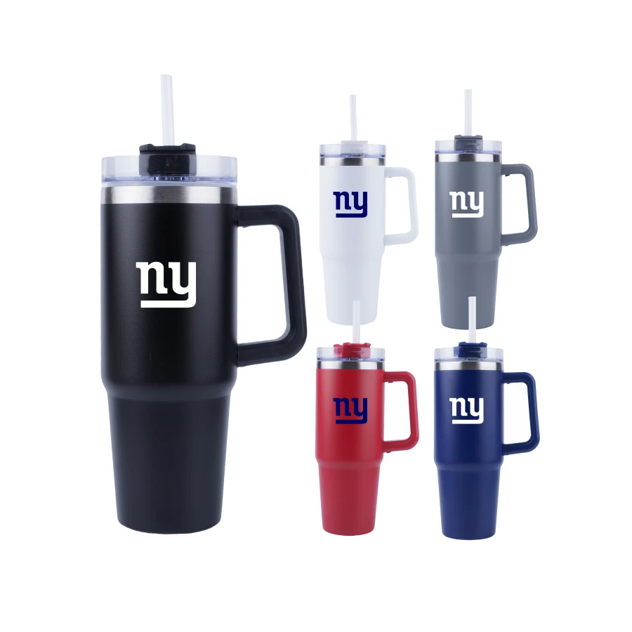 30oz SS Double Wall Vacuum Mug & Straw Lid with Twist Closure 1