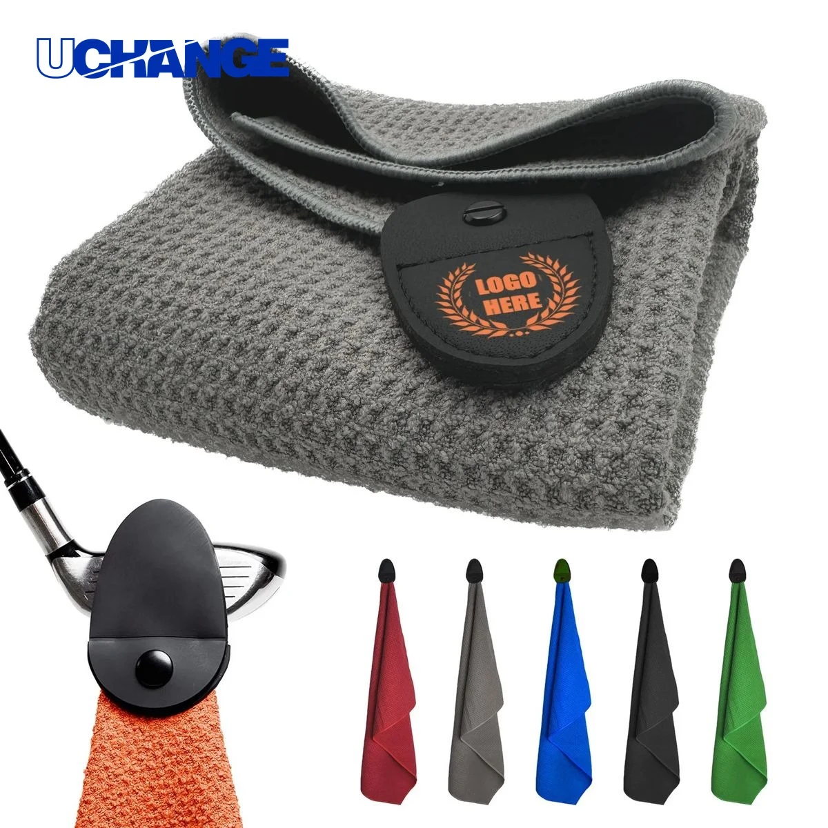 Microfiber Golf Towel Absorbent Cleaning Towel for Course Play 1