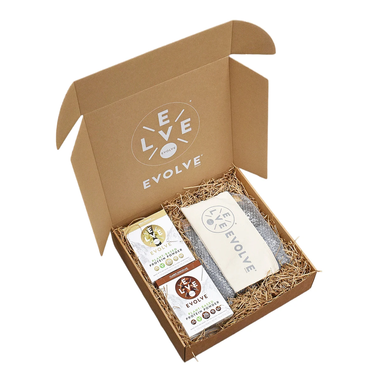14" X 14" X 4" - E-Flute Outside Tuck Box 1