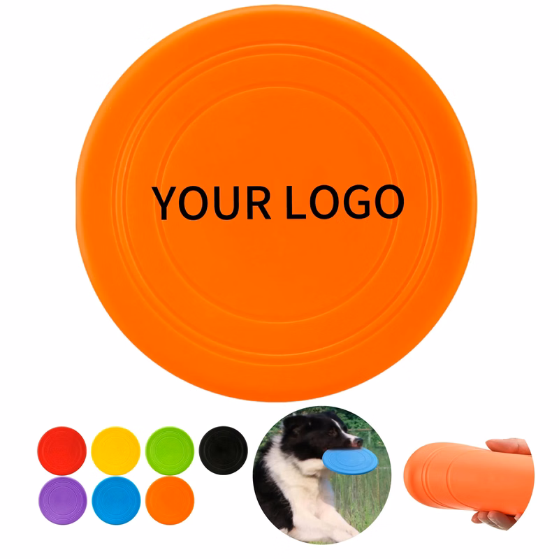 Soft Silicone Flying Disc Toy 7 Inch