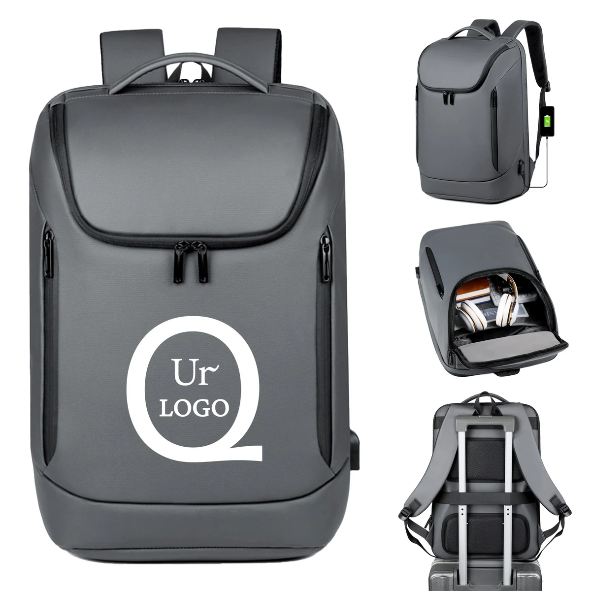 15.6 Inch Oxford Laptop Backpack 1
