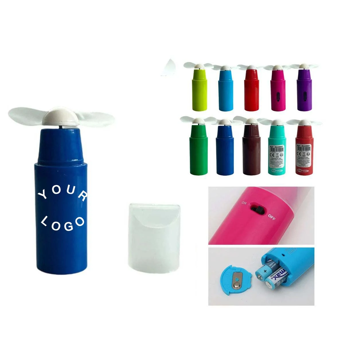 Portable Lipstick Style Fan for Travel Use 1