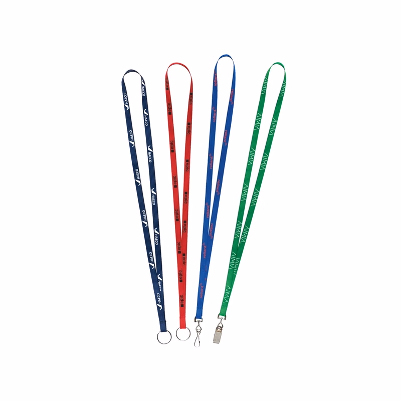 5/8" Econoweave Silk Screen Lanyard