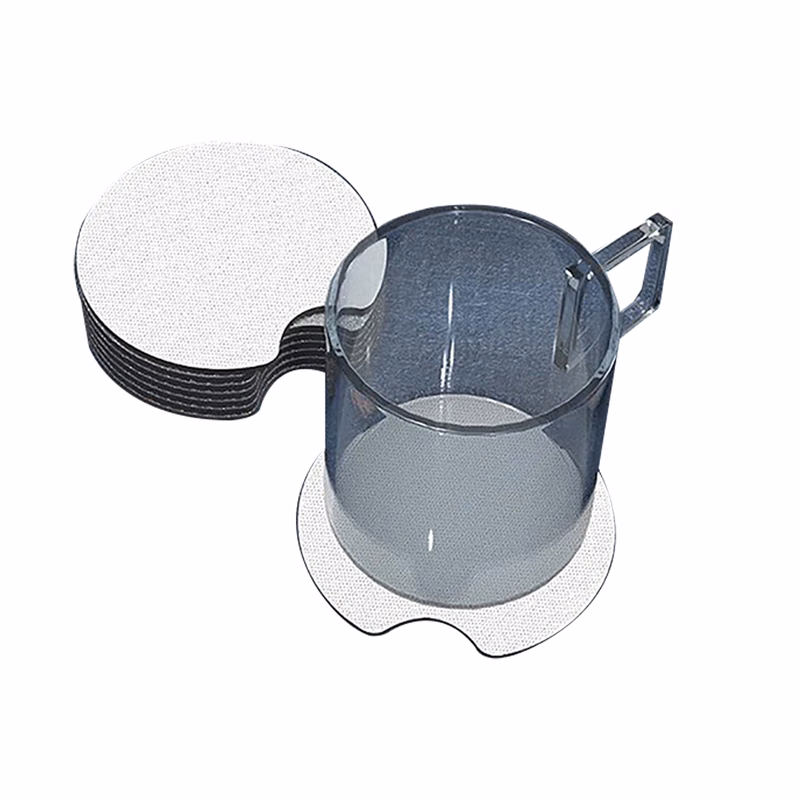Round Full Color Car Neoprene Coaster