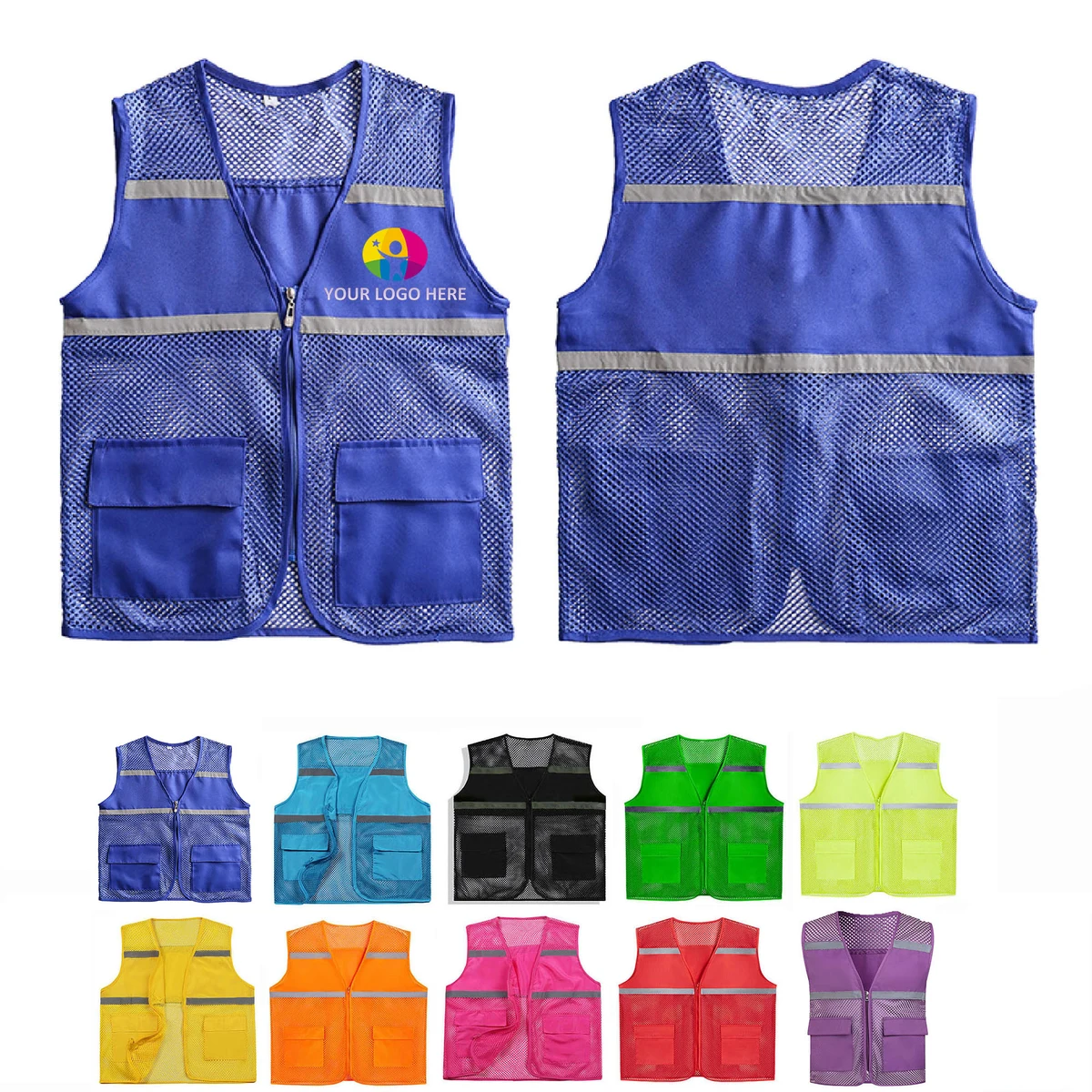 Reflective Mesh Vest 1