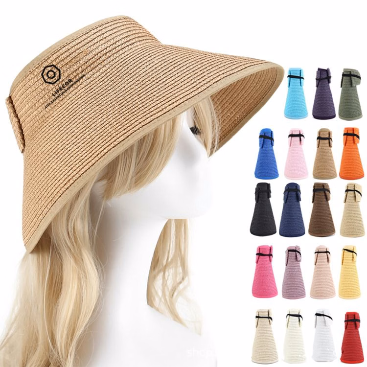 Ponytail Summer Beach Hat