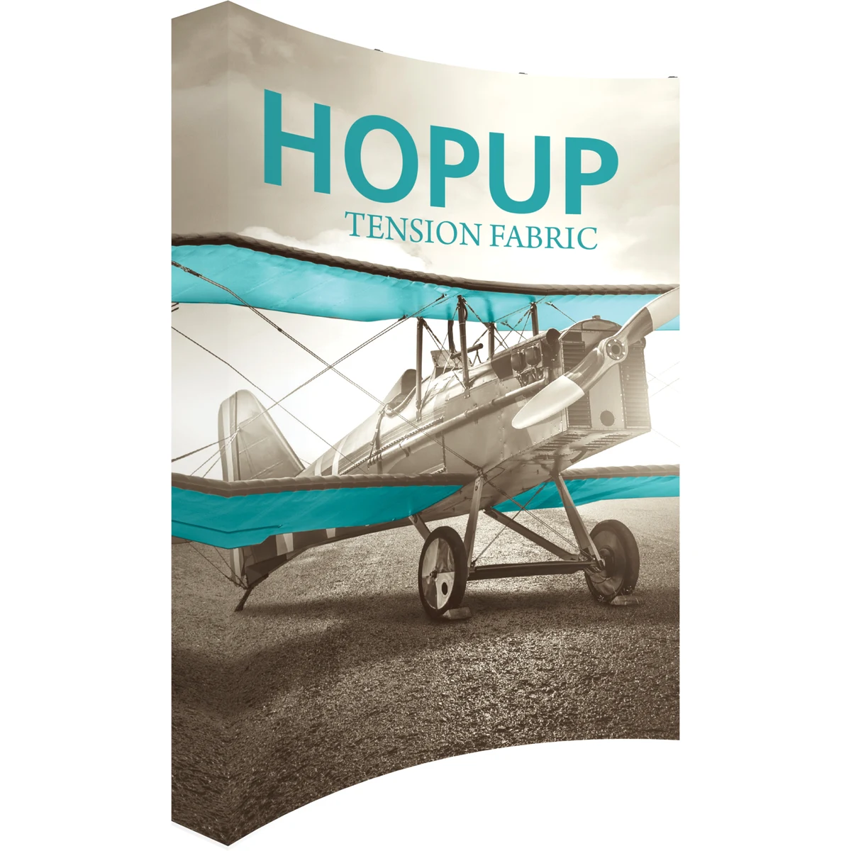 Hopup 8ft Extra Tall Curved Display w/Endcaps 1