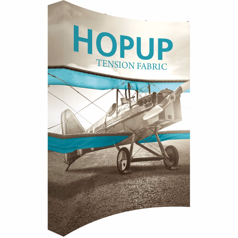 Hopup 8ft Extra Tall Curved Display w/Endcaps
