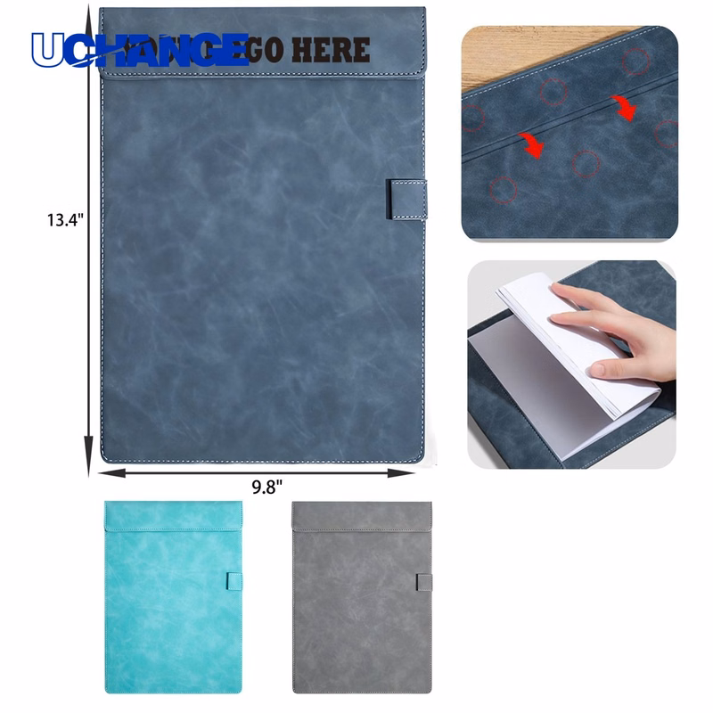 Leather A4 Magnetic Document Folder