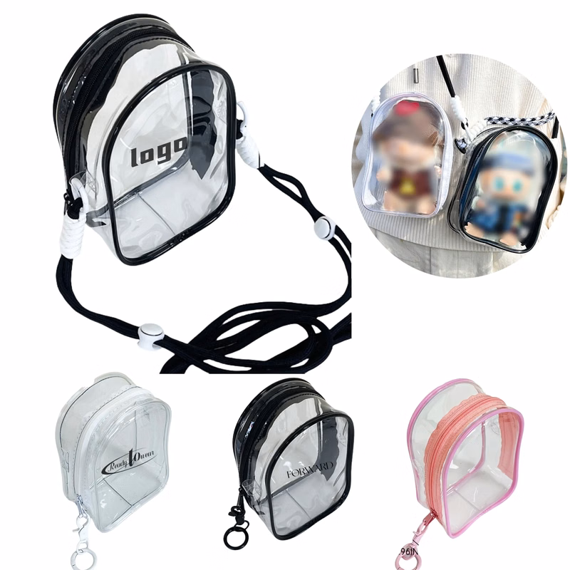 Transparent Zipper Doll Carrying Bag - Action Figure Event