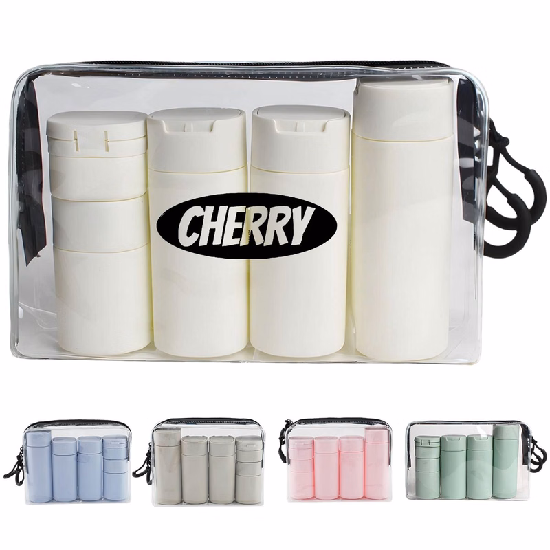 4pcs Travel Toiletries Bottle Set