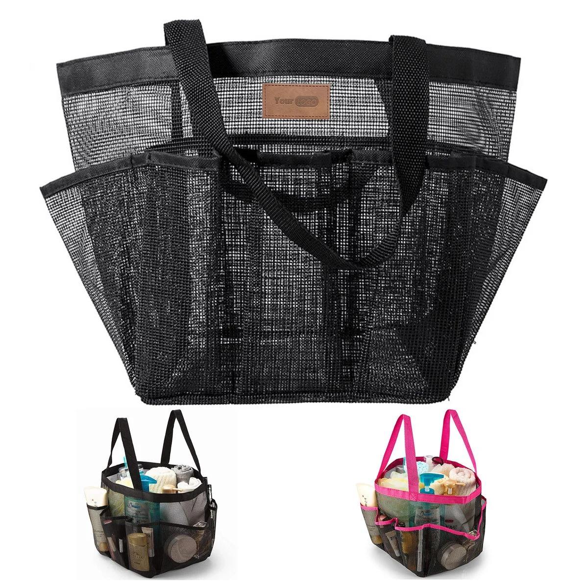 Nylon Mesh Shower Portable bag 1