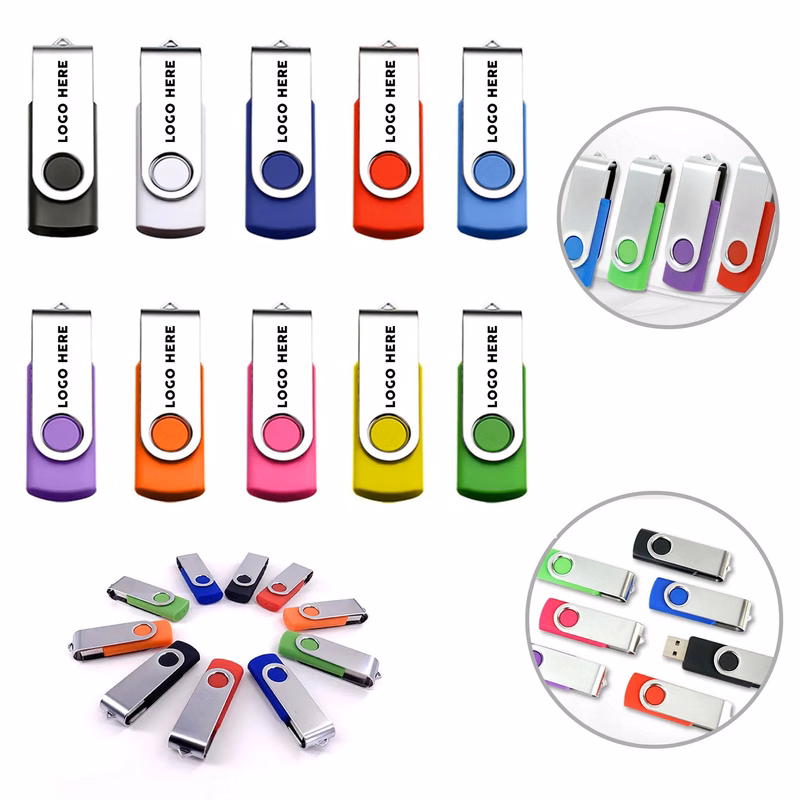 Metal Rotating Usb Flash Drive