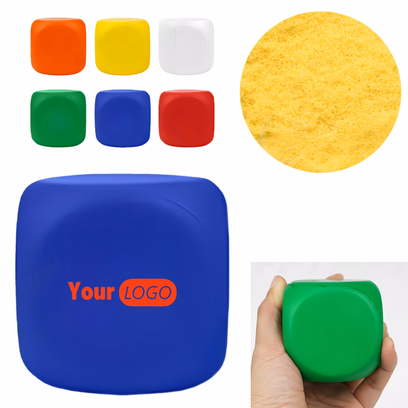 Custom Cube Squeeze Stress Relief Toy