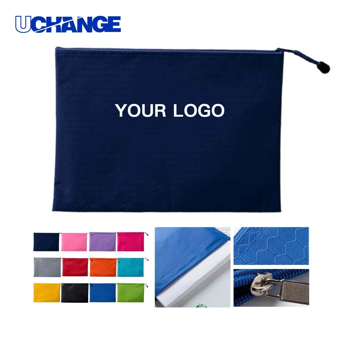 Oxford Fabric File Organizer with Zipper Closure Organizer 1