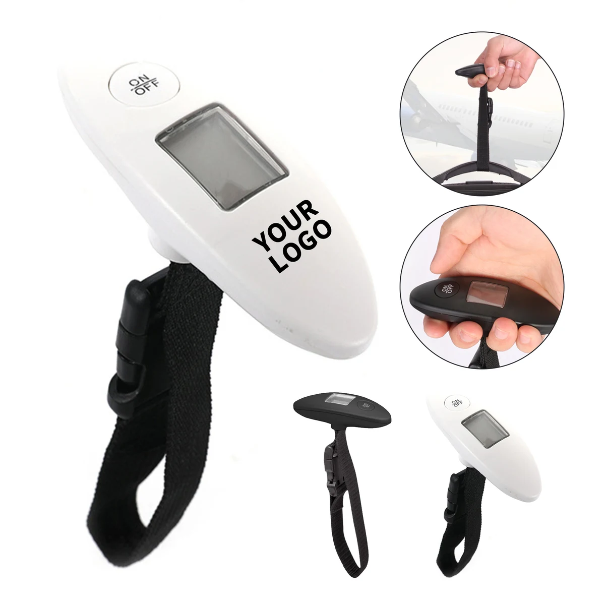 Portable Digital Hanging Scale With Battery 110 Pound Capacity 1