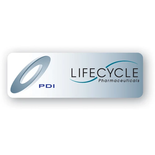 Full Color 50 Mil Name Badge (1"X3") Rectangle 1