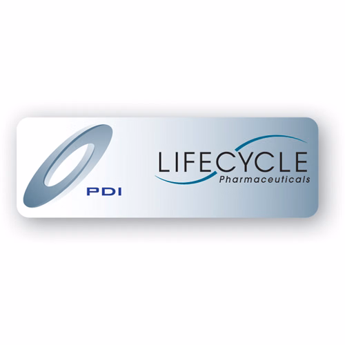Full Color 50 Mil Name Badge (1"X3") Rectangle