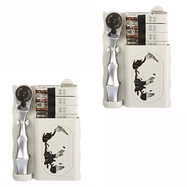 Mini Ratchet Wrench Portable Screwdrivers Set
