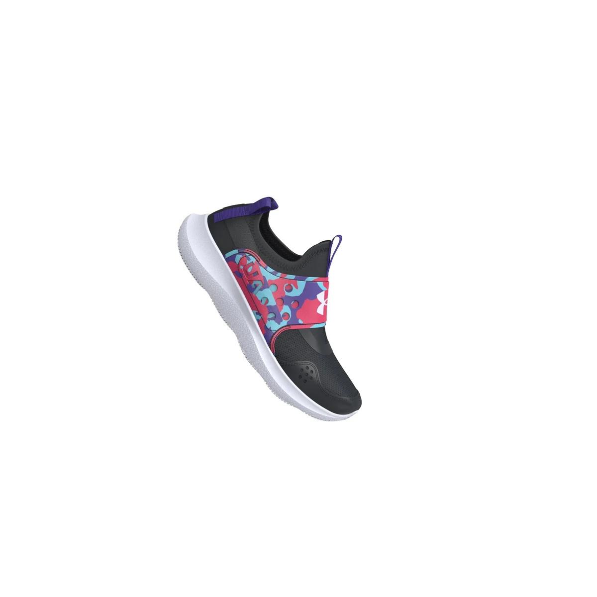 Girls' Pre-School UA Runplay Camo Running Shoes 1