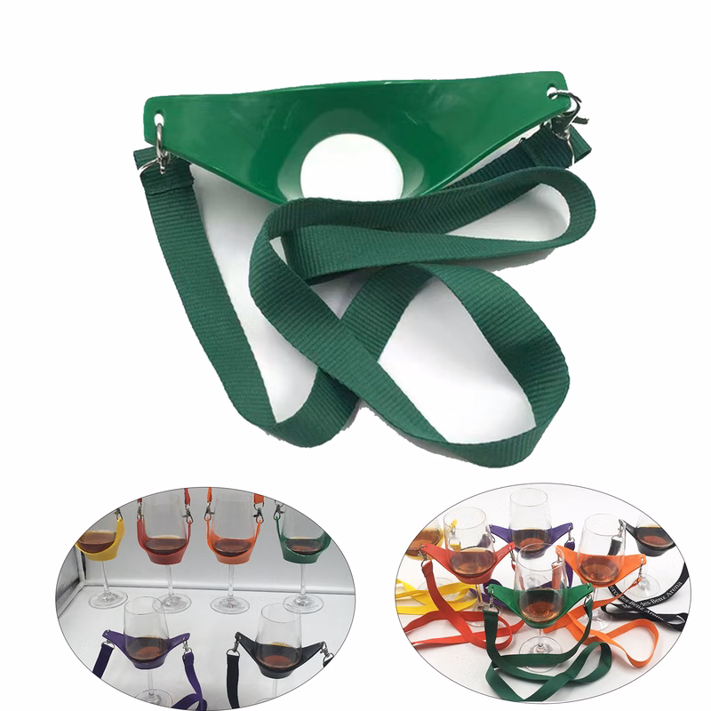 Wine Glass Holder Yoke Lanyard
