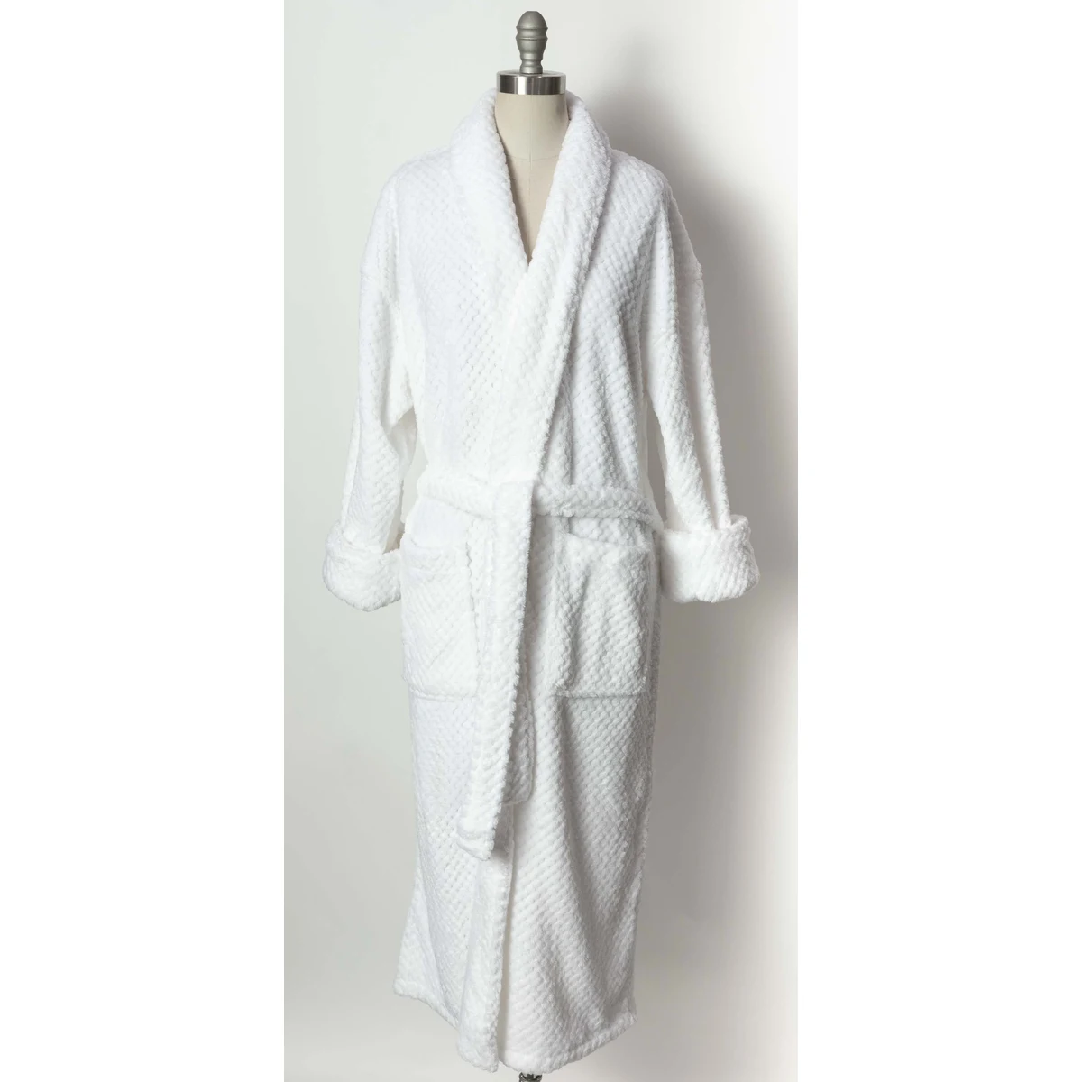Microterry Jacquard Shawl Bathrobe 1